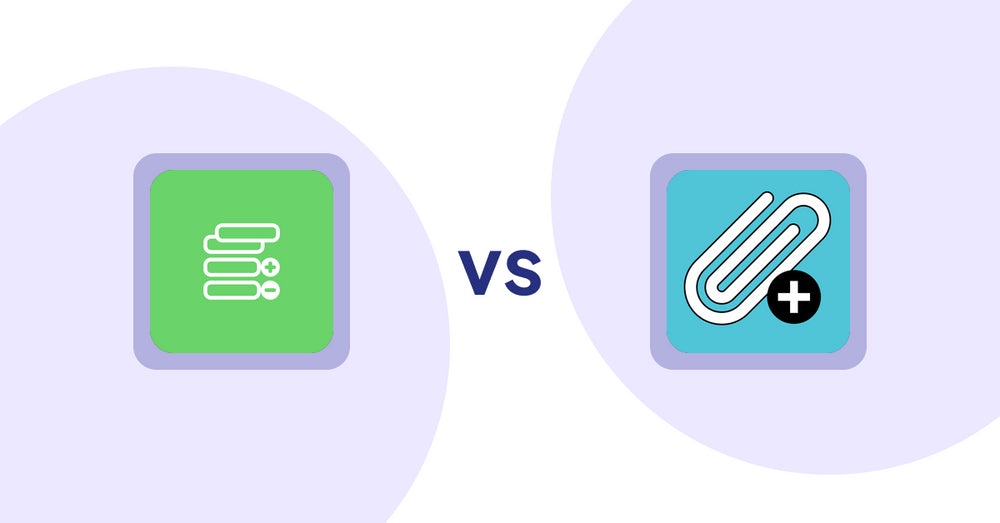 Shopify Metafield Apps: Bonify Custom Fields vs Metafields2