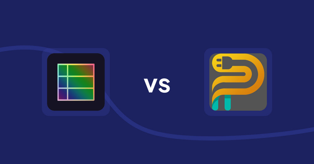 Shopify Metafield Apps: TableFlow Specification Table vs POD Personalizer