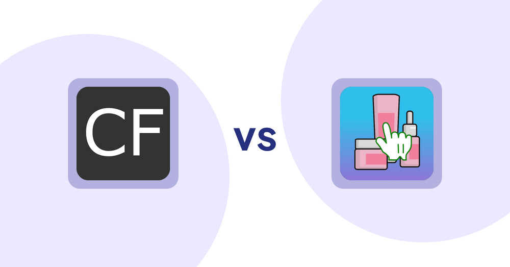 Shopify Metafield Apps: WebAppsLive ‑ Fields Manager vs Clickable Ingredients: Seetext