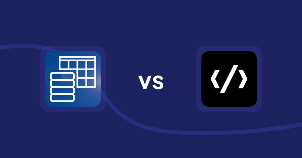 Shopify Metafield Apps: TablePress ‑ Data Tables vs Better Site Verifications