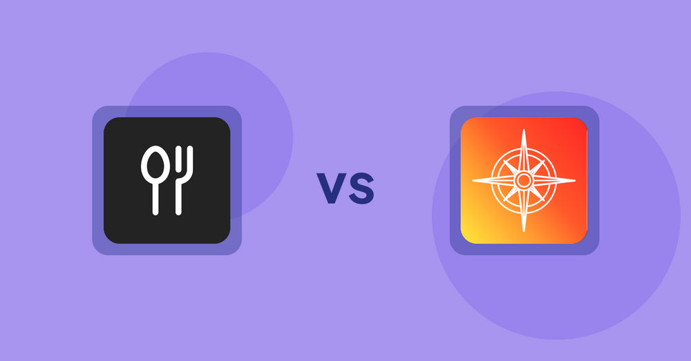 Shopify Product Display Apps: ServeUp ‑ Restaurant Menu vs. Compass Navigation