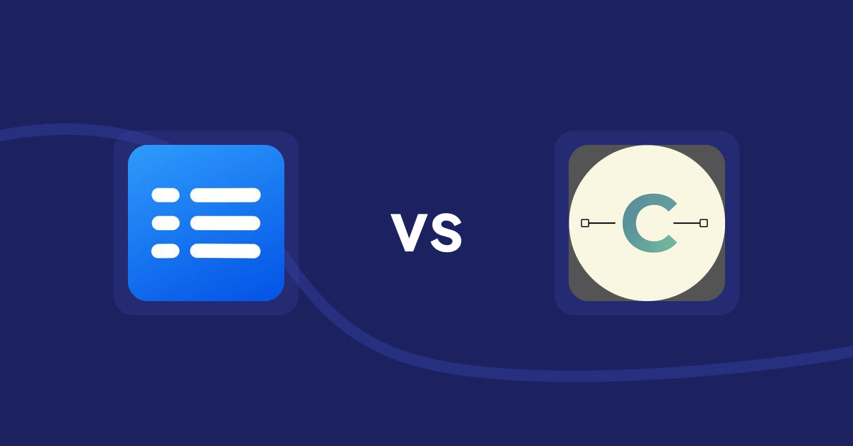 Shopify Metafield Apps: Easy Specification Table vs Clouver