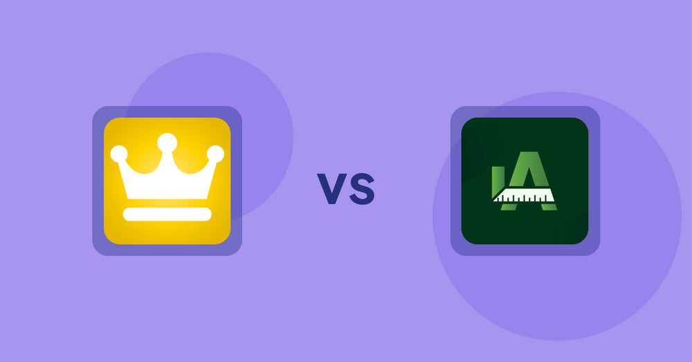 Shopify Product Display Apps: Awesome Ranking vs Easy Size Chart by Akeans