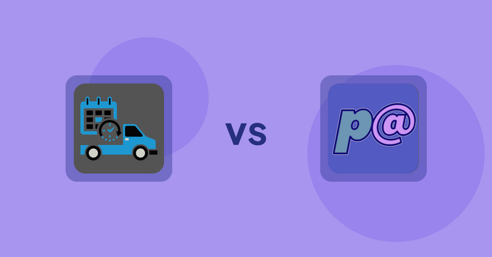 Shopify Product Display Apps: H3 Estimated Delivery vs Parameterizer