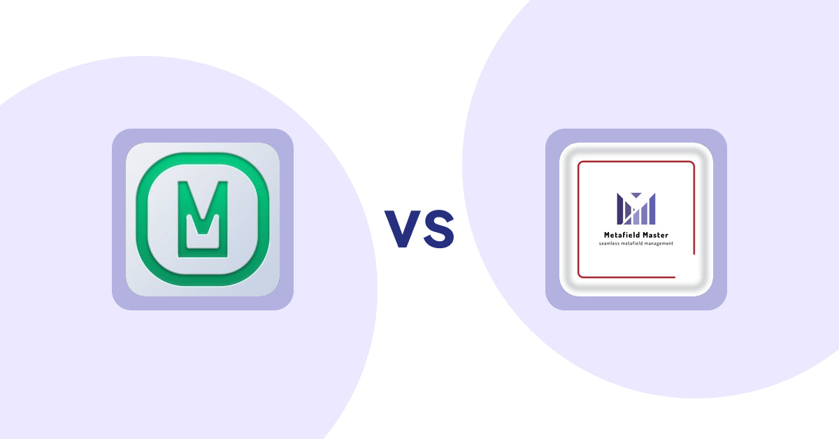 Shopify Metafield Apps: Metafield Lite vs Metafield Master