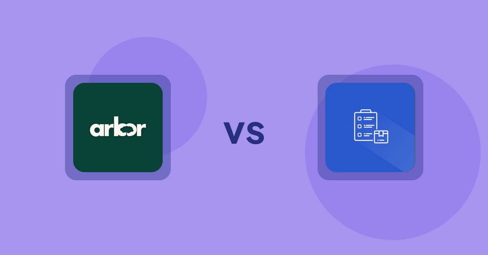 Shopify Product Display Apps: Arbor ― Carbon Transparency vs Addify ‑ Products Table List