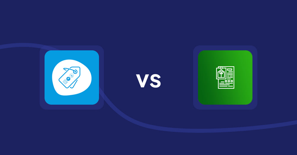 Shopify Product Display Apps: Extendons Product Tag Images vs. OC Product Size Chart