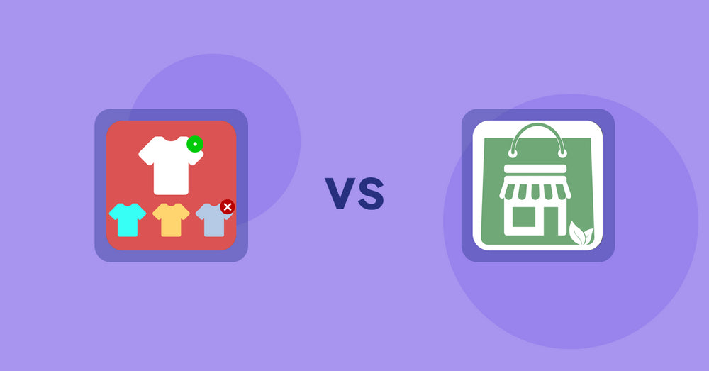 Shopify Product Display Apps: ST: Product & Collection Sort vs. Greeniemart