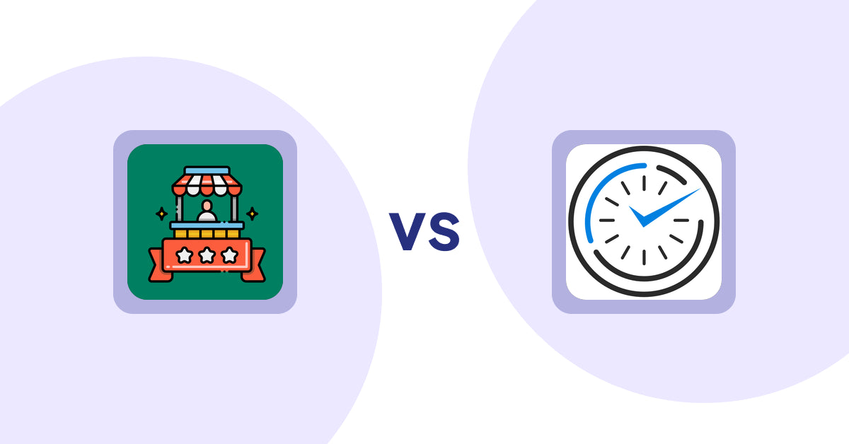 Shopify Metafield Apps: Vendor Info By Nexlerate vs StoreHours