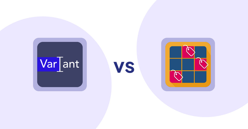 Shopify Metafield Apps: Variant Description OMG vs [Soledis]HighlightsCollections