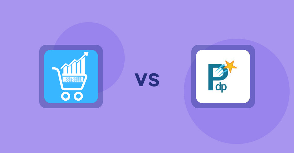 Shopify Product Display Apps: Bestsellr vs PDP Star