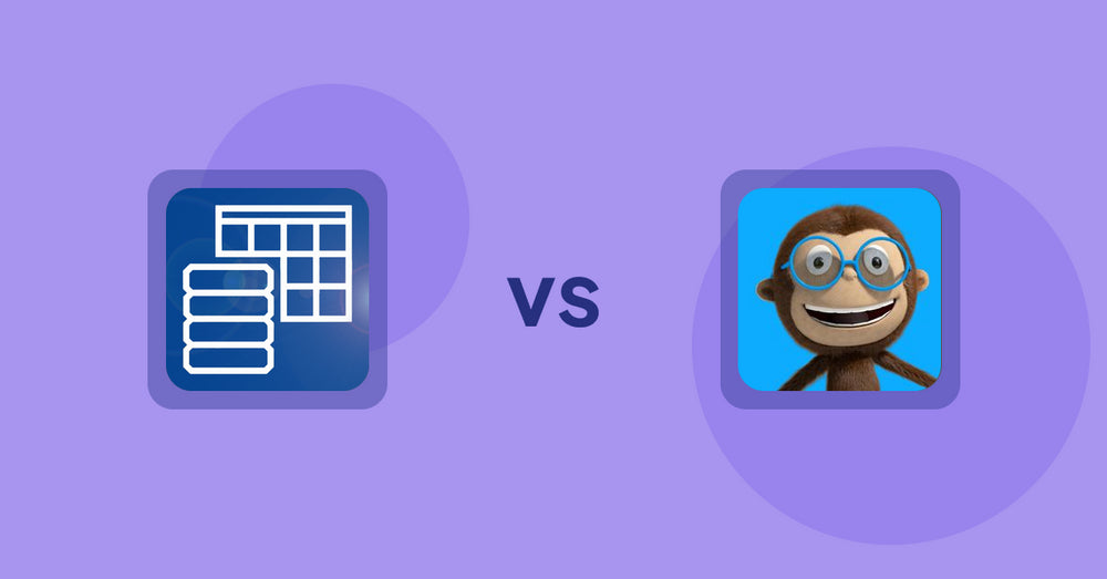 Shopify Metafield Apps: TablePress ‑ Data Tables vs [Maestrooo] SuperFields