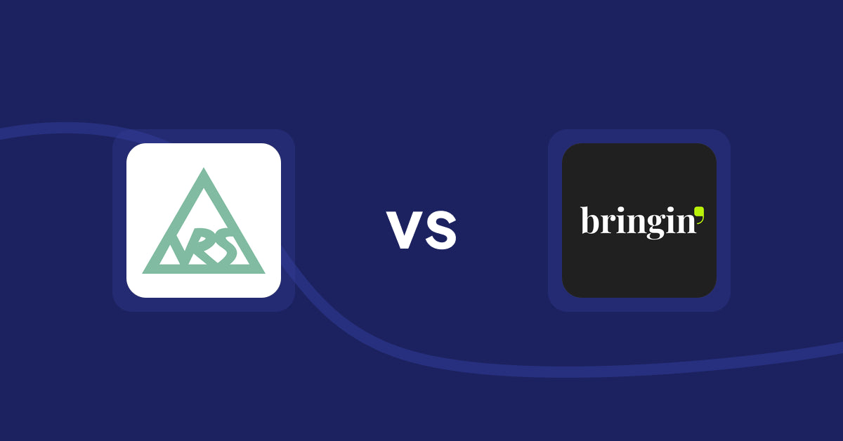 Shopify Product Display Apps: VRSHOPii vs Bringin