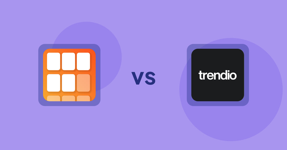 Shopify Product Display Apps: Scroll Bee ‑ Infinite Scroll vs Trendio