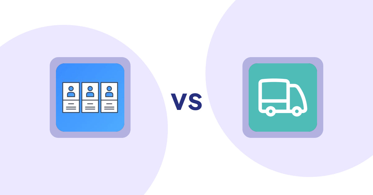 Shopify Metafield Apps: POWR: About Us | Team Profile vs. BB Estimated Delivery