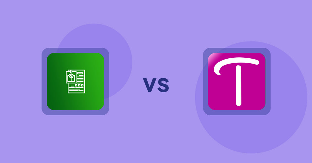 Shopify Product Display Apps: OC Product Size Chart vs WS Transparency