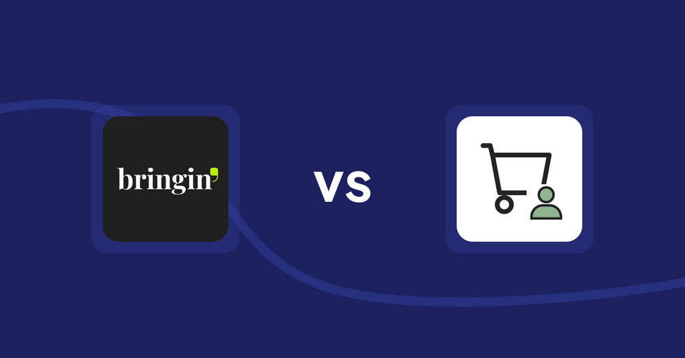 Shopify Product Display Apps: Bringin vs シンプル会員注文割引｜お手軽ログインセール設定