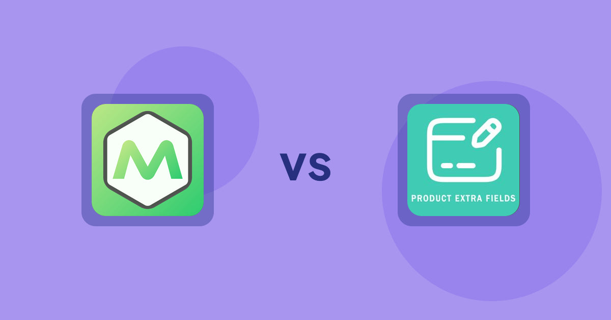 Shopify Metafield Apps: Metafields Guru vs Product Extra Fields ‑Soronix