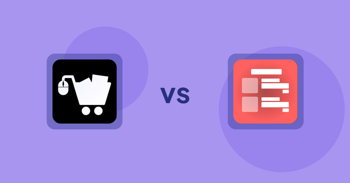 Shopify Product Display Apps: LM Add To Cart Sticky vs Menulog