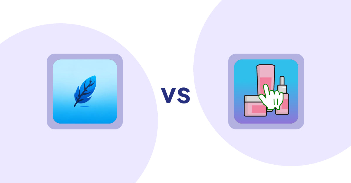 Shopify Metafield Apps: StoreGPT AI Description Writer vs Clickable Ingredients: Seetext