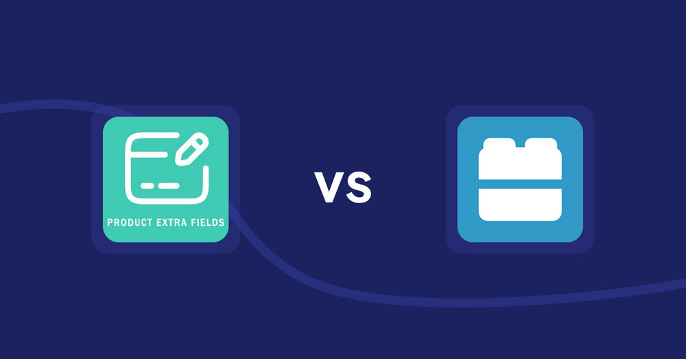 Shopify Metafield Apps: Product Extra Fields ‑Soronix vs Easy Metafields by DevCloud