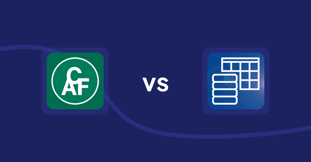 Shopify Metafield Apps: ACF: Metafields Custom Fields vs TablePress ‑ Data Tables