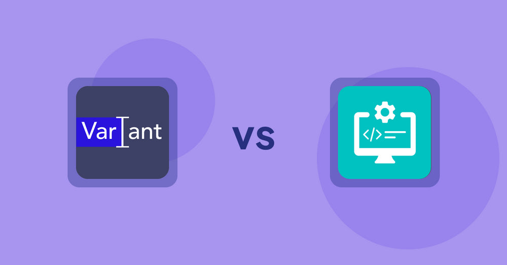 Shopify Metafield Apps: Variant Description OMG vs CrawlApps Custom Metafields