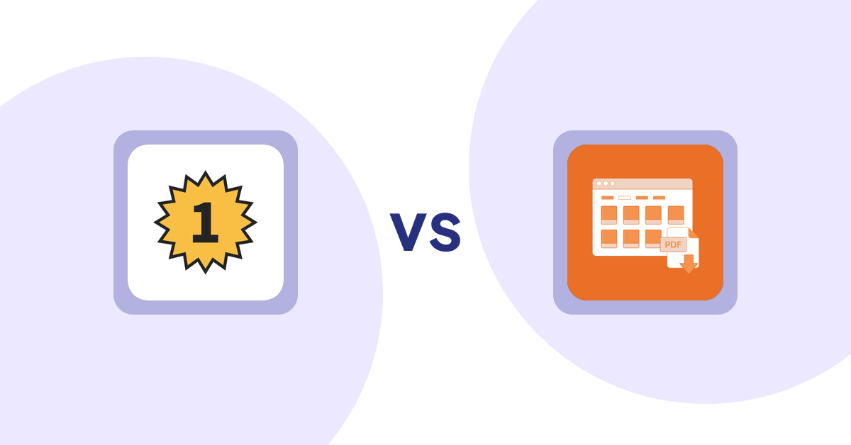 Shopify Product Display Apps: UR: Smart Ranking vs Meetanshi PDF Product Catalog