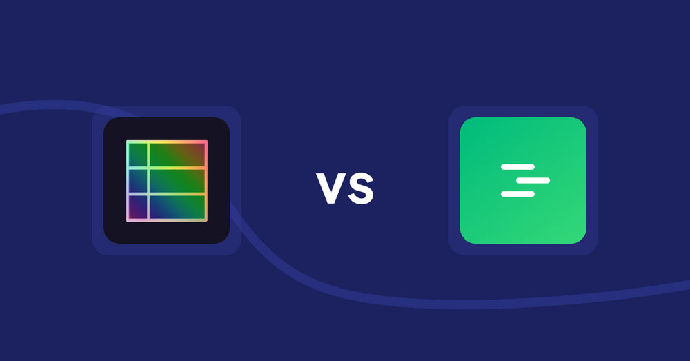 Shopify Metafield Apps: TableFlow Specification Table vs Better Blog Comments