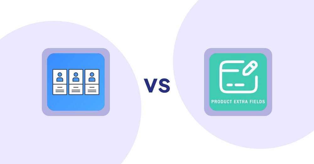 Shopify Metafield Apps: POWR: About Us | Team Profile vs Product Extra Fields ‑Soronix