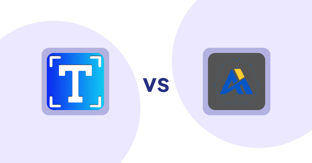 Shopify Metafield Apps: Textbox & Textfield by Textify vs Digiware SmartMeta using AI