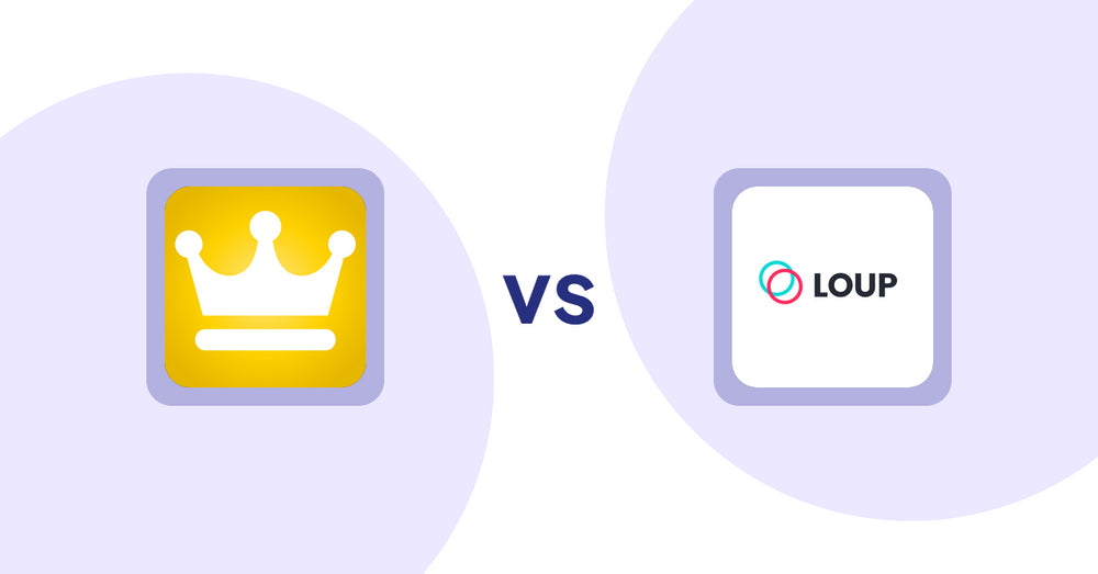 Shopify Product Display Apps: Awesome Ranking vs Loup: Sell on Instagram