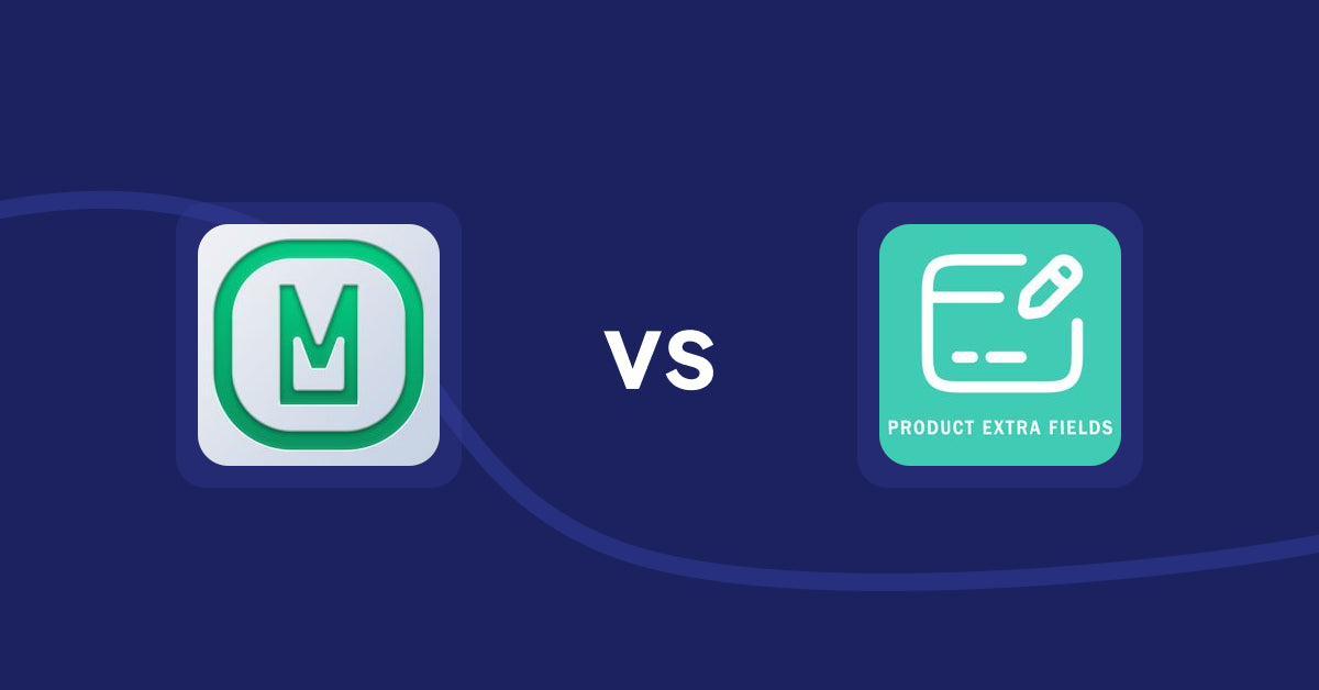 Shopify Metafield Apps: Metafield Lite vs Product Extra Fields - Soronix