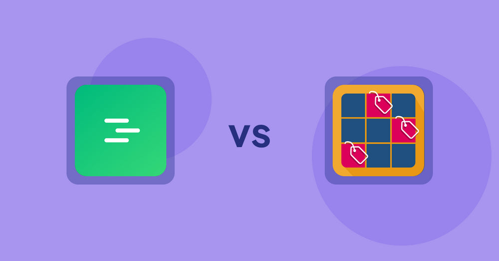 Shopify Metafield Apps: Better Blog Comments vs [Soledis]HighlightsCollections