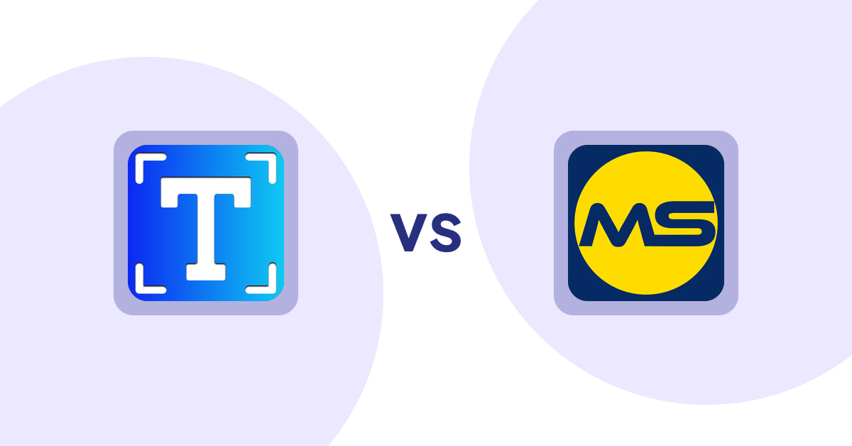 Shopify Metafield Apps: Textbox & Textfield by Textify vs Metafield Supreme