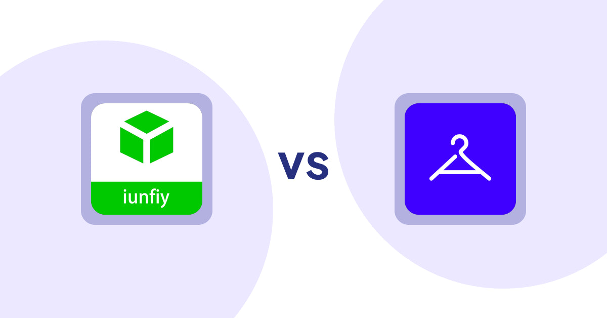 Shopify Product Display Apps: iunfiy • Related Products vs Aiuta