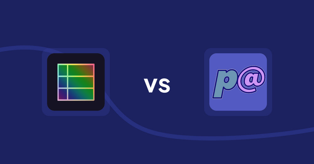 Shopify Metafield Apps: TableFlow Specification Table vs Parameterizer