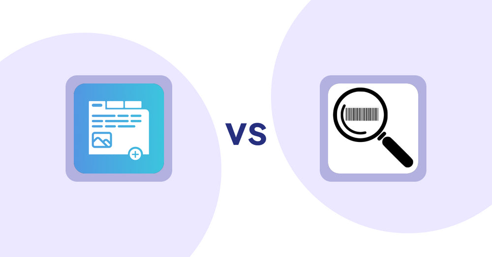 Shopify Product Display Apps: Advanced Product Tabs vs. ScanZ ‑ Find and Import Easy