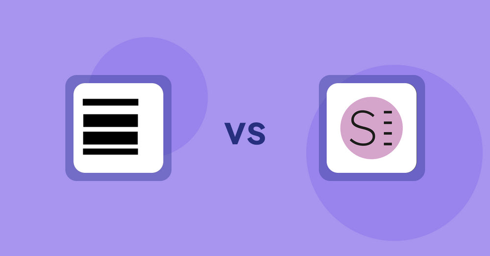 Shopify Metafield Apps: Meta fields editor vs SizeMe