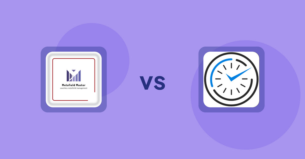 Shopify Metafield Apps: Metafield Master vs StoreHours