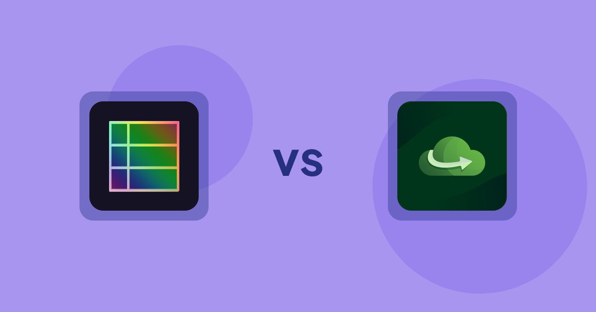 Shopify Metafield Apps: TableFlow Specification Table vs Akeans Upload Hike