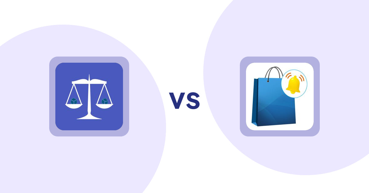 Shopify Product Display Apps: Equate ‑ Product Compare vs CartBar ‑ Product Purchase Bar