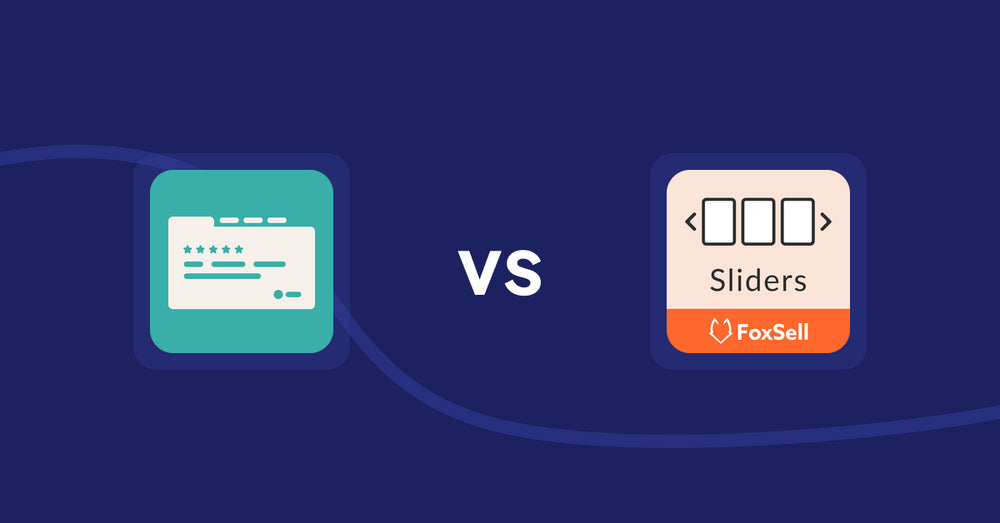 Shopify Product Display Apps: Smart Tabs ‑ Product Tabs vs FoxSell Slider & Carousel