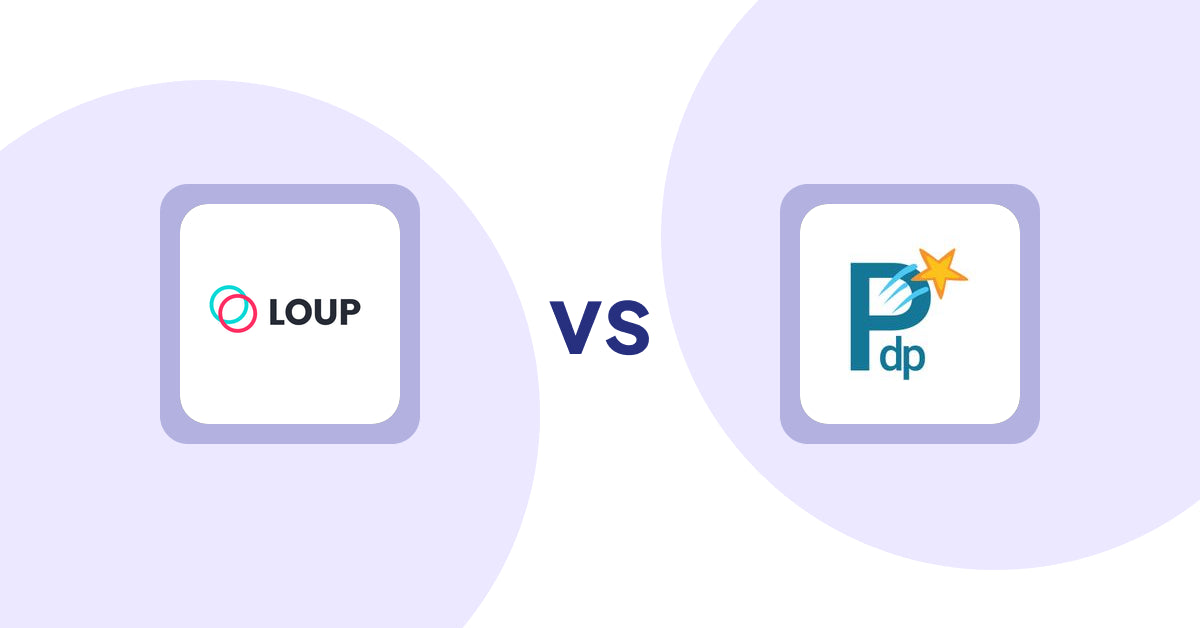 Shopify Product Display Apps: Loup: Sell on Instagram vs PDP Star