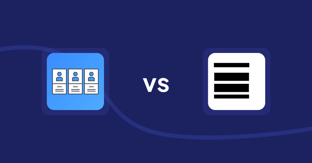 Shopify Metafield Apps: POWR: About Us | Team Profile vs. Meta fields editor