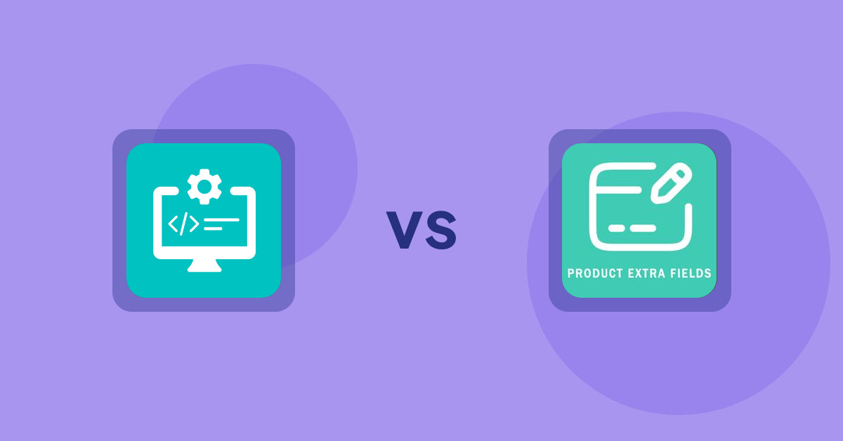 Shopify Metafield Apps: CrawlApps Custom Metafields vs Product Extra Fields ‑Soronix