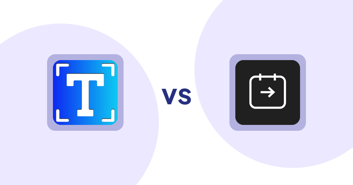 Shopify Metafield Apps: Textbox & Textfield by Textify vs Days To Ship