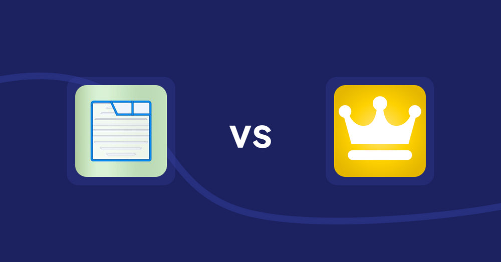 Shopify Product Display Apps: Ecom Product Descriptions vs Awesome Ranking