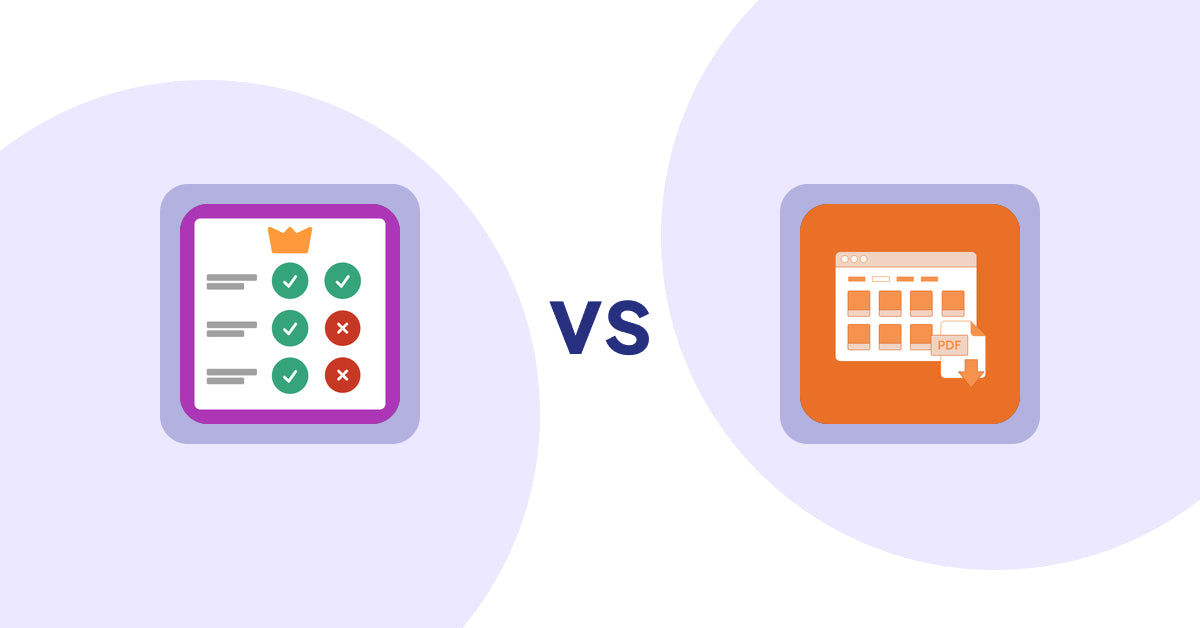 Shopify Product Display Apps: Pretty Comparison Tables vs Meetanshi PDF Product Catalog