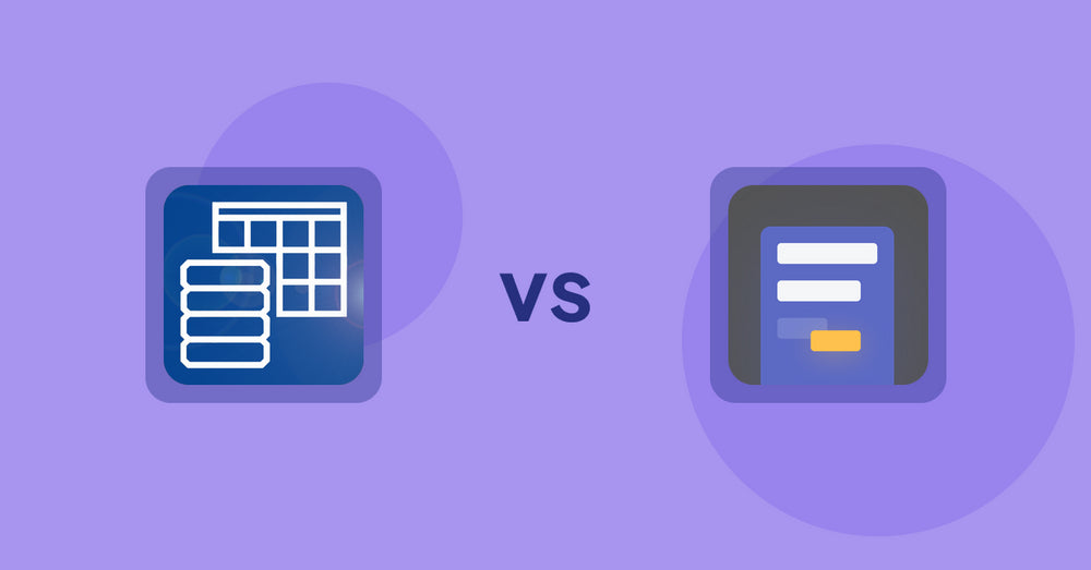 Shopify Metafield Apps: TablePress ‑ Data Tables vs Airfields